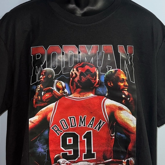 Dennis Rodman- Graphic tee shirt - Picture 2 of 5